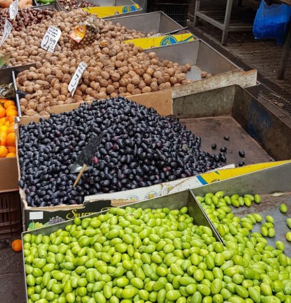 Athens food tour. Authentic walking tour of Athens. Food market.