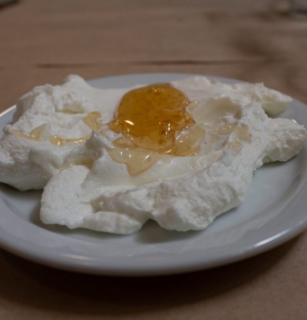 Athens food tour - Greek yoghurt and honey