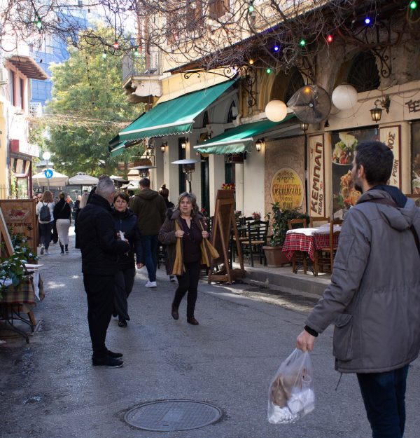 Athens food tour - authentic walking tour with Rachel and Michalis