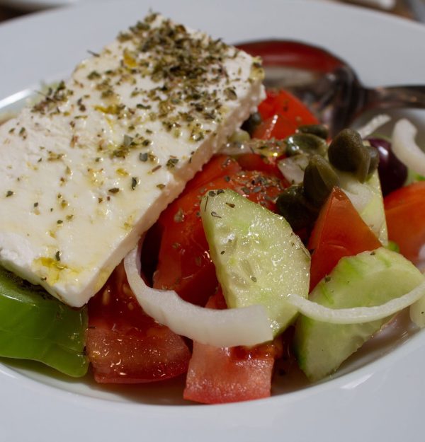 Athens food tour - greek salad