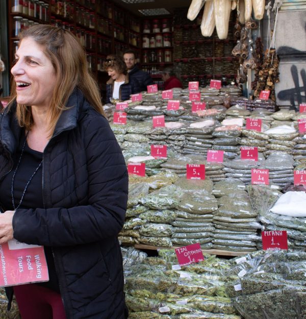 Athens food tour - authentic walking tour with Rachel and Michalis