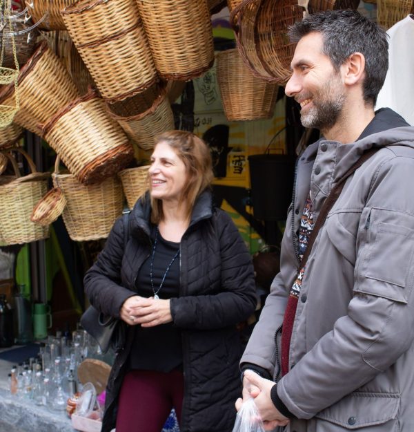 Athens food tour - authentic walking tour with Rachel and Michalis.