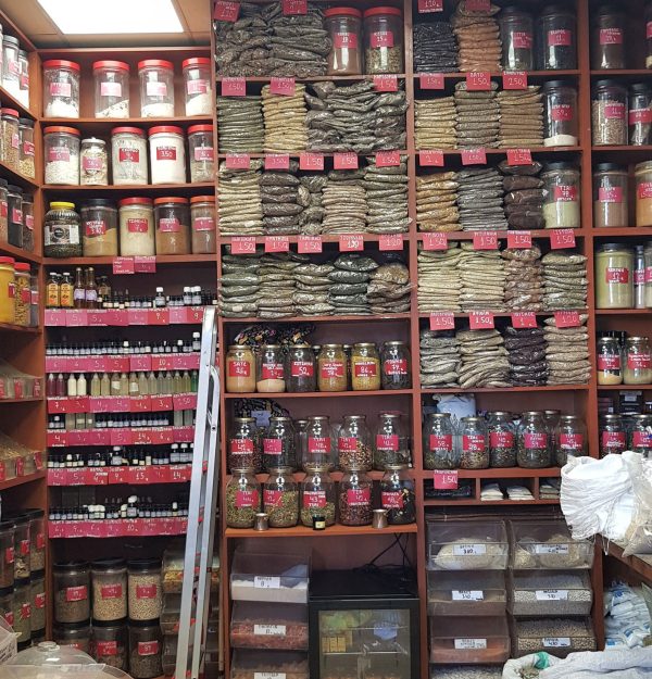 Athens food tour - spice shop